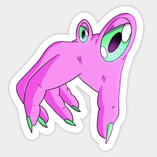 Give Me A Hand Monster Sticker